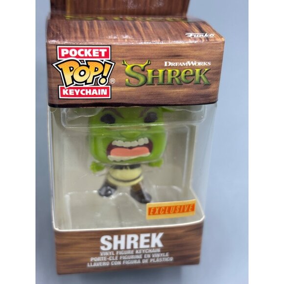 Funko Pocket Pop! Shrek Vinyl Figure Keychain Exclusive 1.5" - Picture 1 of 4